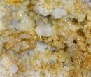 Keokuk Quartz Geode with Calcite & Pyrite Crystals - Missouri #144771-2
